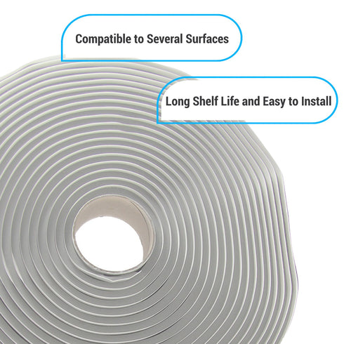 Butyl Seal Tape, 0.75in x 30ft, Very Strong, Heavy Duty